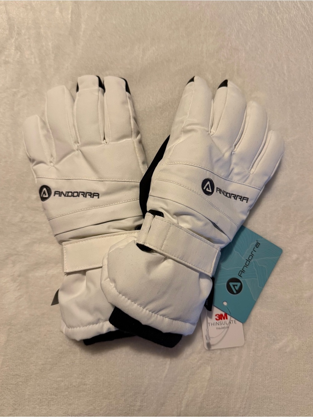 ANDORRA Women's Waterproof Touchscreen Ski Gloves Size Small NWT